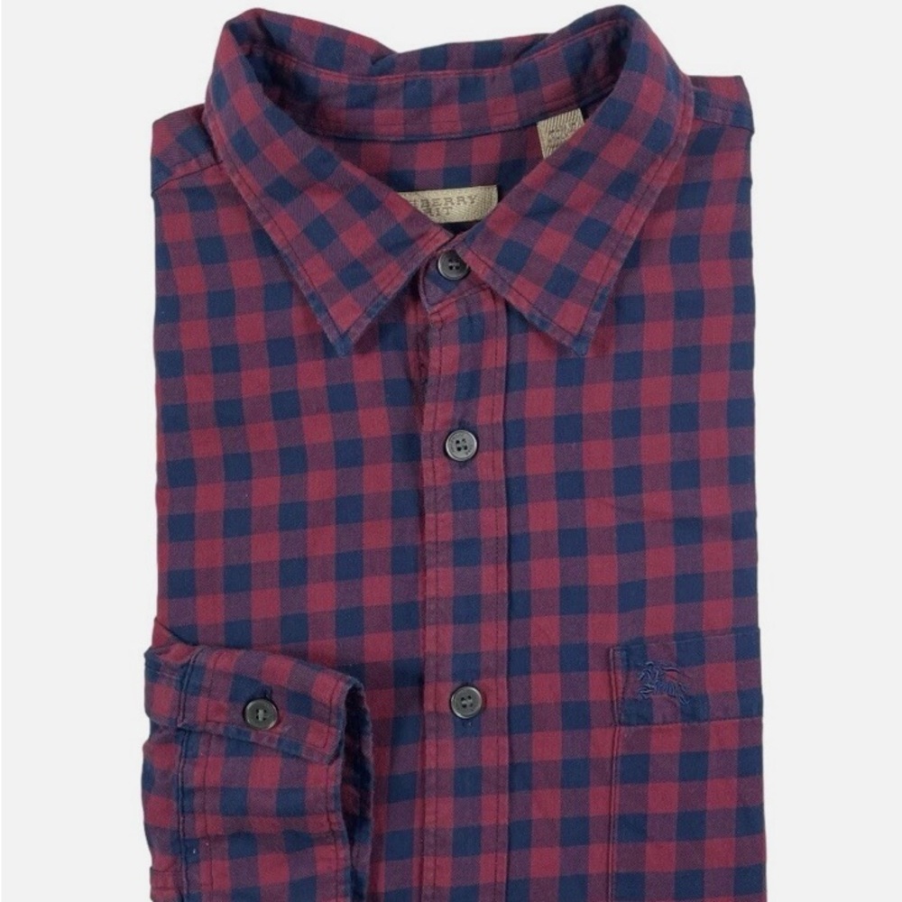 Burberry Brit men or boys xs button down authentic Burberry